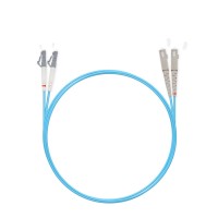 Патч Корд Оптоволоконный SC/UPC-LC/UPC MM OM3 50/125 Duplex 3.0мм 1 м