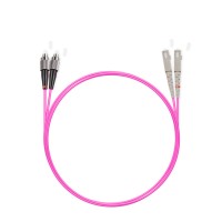 Патч Корд Оптоволоконный SC/UPC-FC/UPC MM OM4 50/125 Duplex 3.0мм 1 м