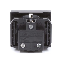Розетка силовая серии Viva DKC 45205 2Р+Е со шторками черная