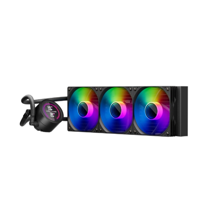 Кулер с водяным охлаждением 1STPLAYER TS4 360 BLACK