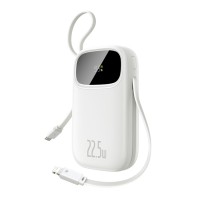 Портативный внешний аккумулятор Baseus EnerFill FC31 10000mAh 22.5W White (P10082106213-00)