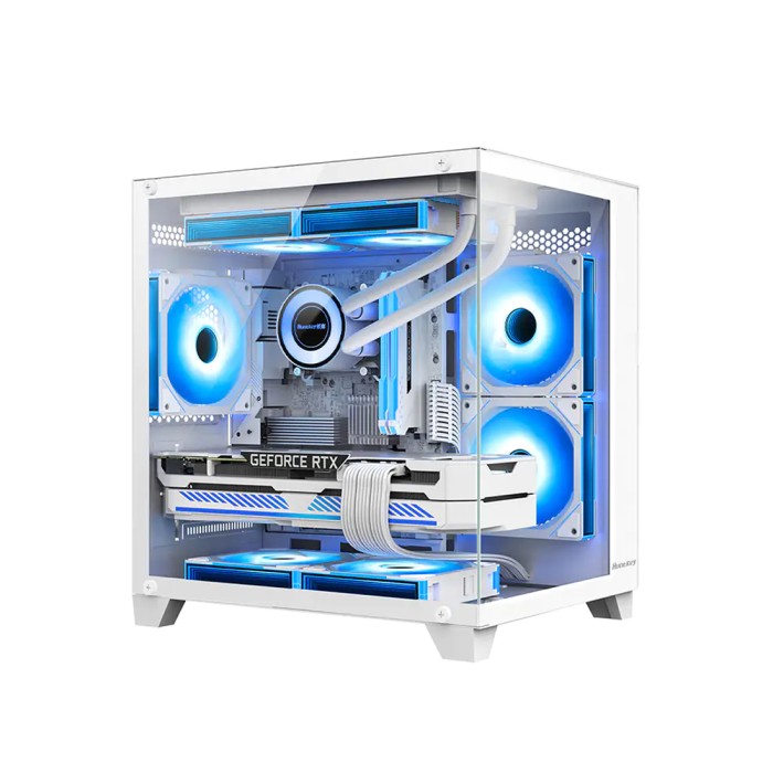 Компьютерный корпус Huntkey S900 White без Б/П