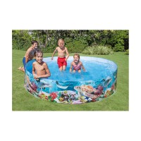Бассейн с жёсткой стенкой детский Intex 58472NP