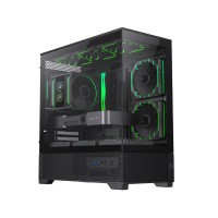 Компьютерный корпус Gamemax VISTA 2 MB Black без Б/П