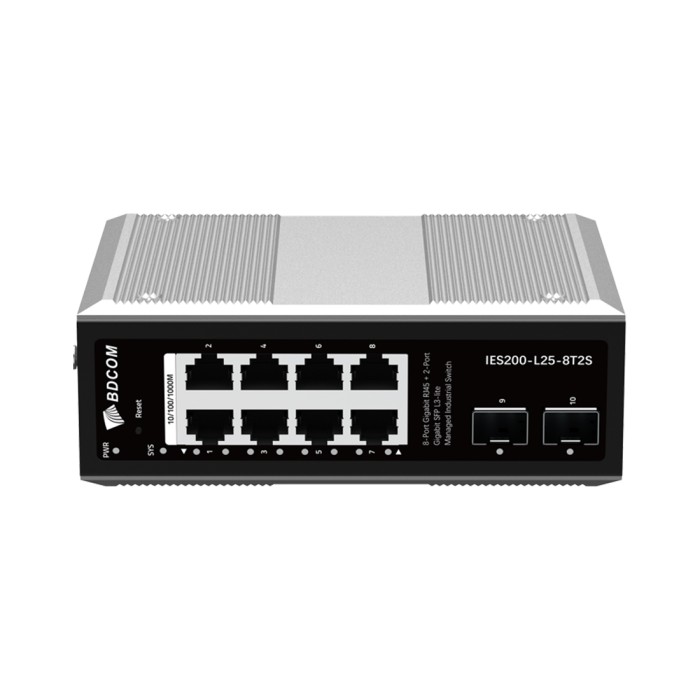 Коммутатор BDCOM IES200-L25-8T2S