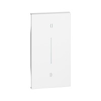 Лицевая панель Bticino KW05M2V Living Now выключателей рольст/жалюзи верт. разм. 2 модуля Белый