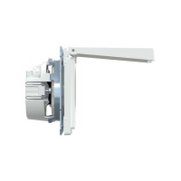 Розетка MERTEN MTN2314-6035 D-Life 16А с з/к с крышкой IP44 белый лотос