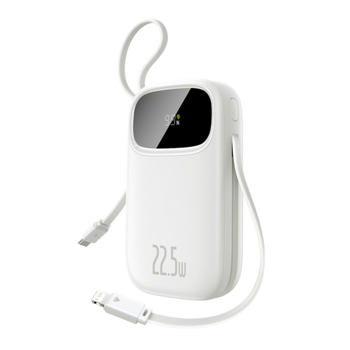 Портативный внешний аккумулятор Baseus EnerFill FC31 10000mAh 22.5W White (P10082106213-00)