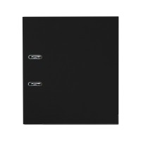 Папка-регистратор Deluxe с арочным механизмом, Office 2-BK19 (2" BLACK), А4, 50 мм, чёрный