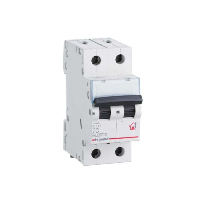 Автоматический выключатель Legrand 404042 2П C 16A TX3 6000 6kA