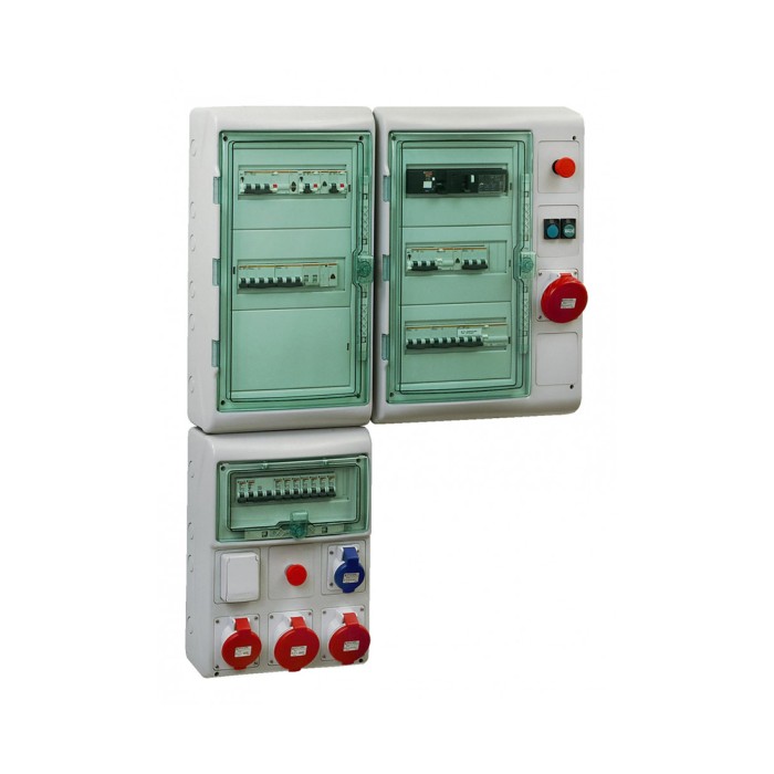 Пылевлагозащищенный щит SE Kaedra 3x12 модулей IP65