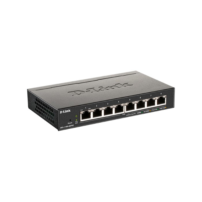 Коммутатор D-Link DGS-1100-08PV2/A3A