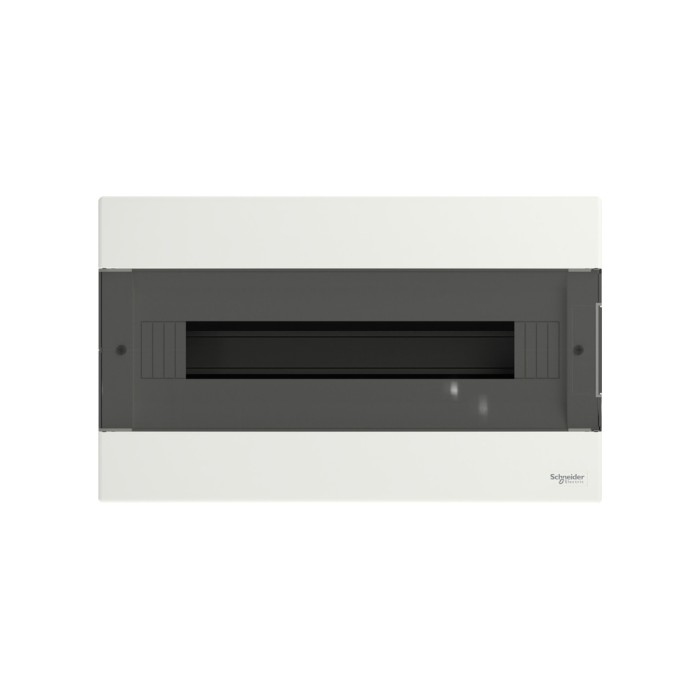 Щит встроенный SE EZ9EUA118 18 модулей дымчатая дверь