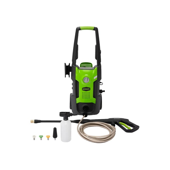 Мойка высокого давления электрическая Greenworks 5107007 GPWG3II 1700 Вт 120 бар