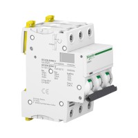 Автоматический выключатель SE A9F75316 Acti9 iC60N 3P 16А D 6 kA