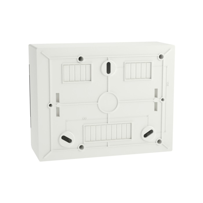 Щит навесной SE EZ9EUC108 8 модулей дымчатая дверь