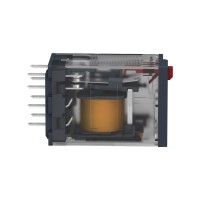 Реле интерфейсное RXM SE RXM2AB2P7 светодиод 12А 230В перем. тока 2P