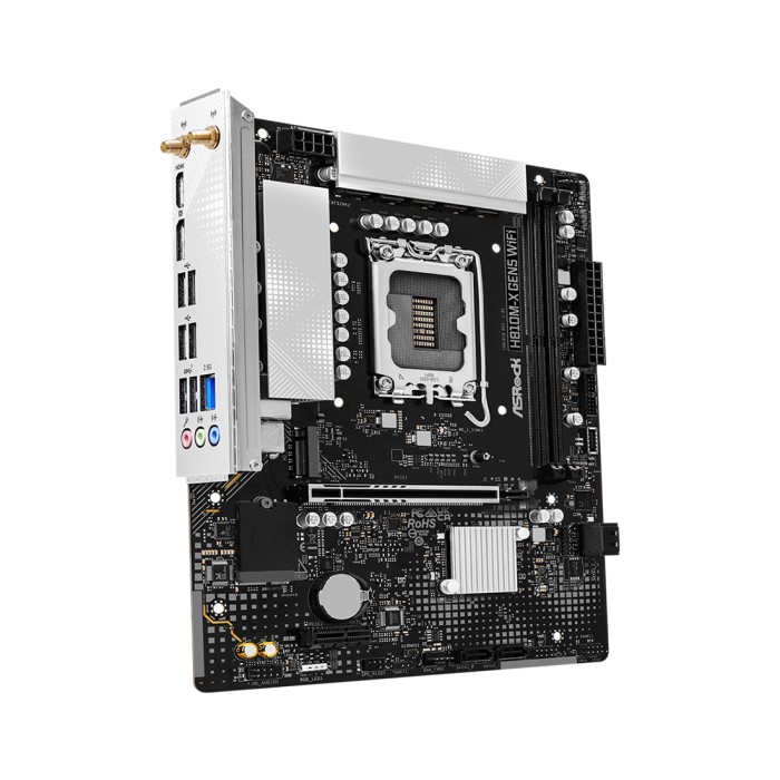 Материнская плата ASRock H810M-X Gen5 WiFi