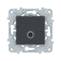 Розетка TV SE NU546254 Unica New одиночная антрацит