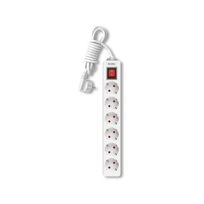 Удлинитель Camelion CMS-116-2M 2м. 220в.