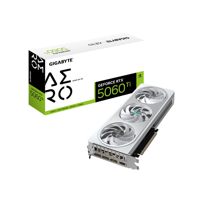 Видеокарта Gigabyte (GV-N506TAERO OC-8GD) RTX5060Ti AERO OC 8G