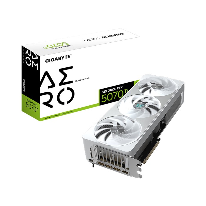 Видеокарта Gigabyte (GV-N507TAERO OC-16GD) RTX5070Ti AERO OC 16G