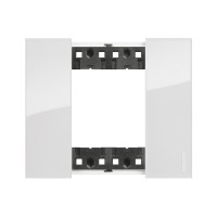 Рамка декоративная Bticino KA4802DW Living Now 2 модуля 