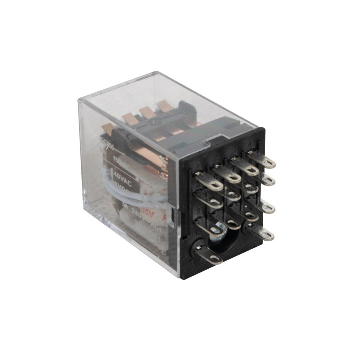 Реле промежуточное Deluxe MY4 220/240V AC (250V)