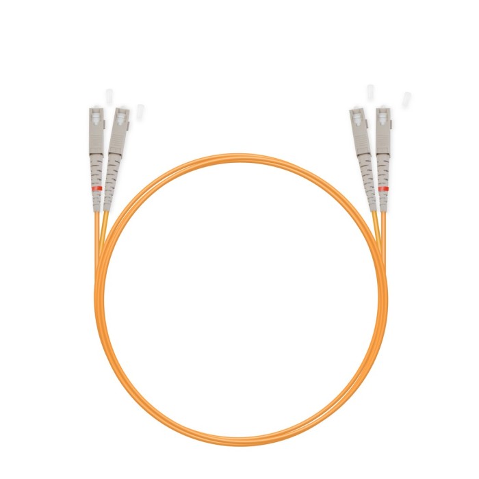 Патч Корд Оптоволоконный SC/UPC-SC/UPC MM OM1 62.5/125 Duplex 3.0мм 1 м