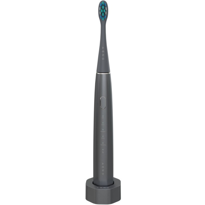 Wireless Tooth Brush, Grey, 3 Brush Heads, 1400mAh, Function: Soft, Clean, Massage, White, Sweep