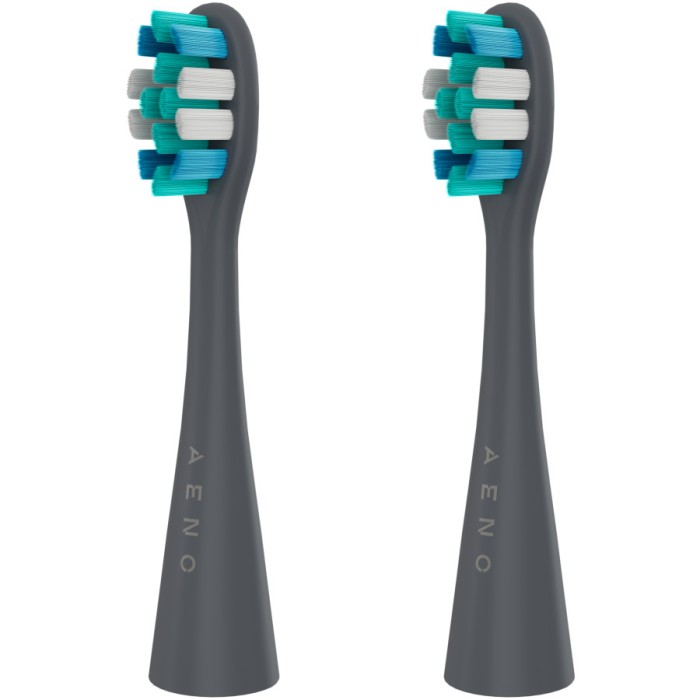 Wireless Tooth Brush, Grey, 3 Brush Heads, 1400mAh, Function: Soft, Clean, Massage, White, Sweep