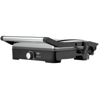 AENO Electric Grill EG2: 2000W, Temperature regulation, Max opening angle -180°, Plate size 290*234mm