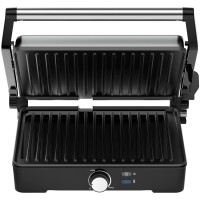 AENO Electric Grill EG2: 2000W, Temperature regulation, Max opening angle -180°, Plate size 290*234mm