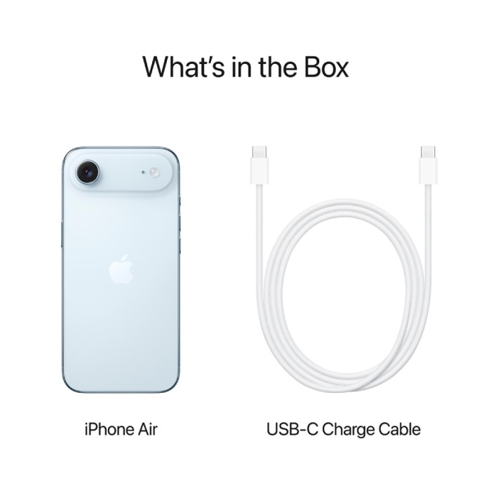 iPhone Air 1TB Sky Blue,Model A3517