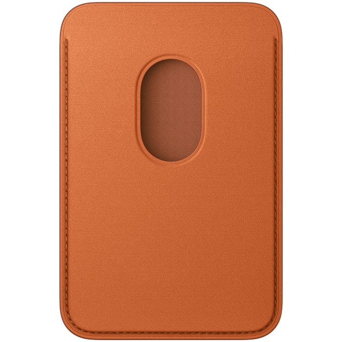 iPhone FineWoven Wallet with MagSafe - Fox Orange,Model A3537