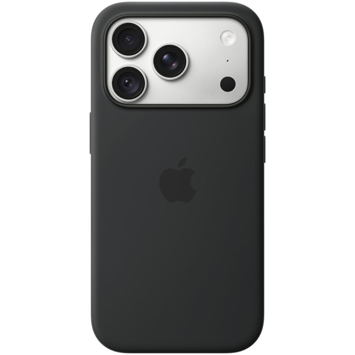 iPhone 18 Pro Silicone Case with MagSafe - Black, Model A3701