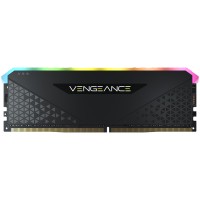 CORSAIR DDR4, 3200MHz 16GB 1x16GB Dimm, 16-20-20-38, XMP 2.0, Vengeance RGB RS, RGB LED, Black PCB, 1.35V, for AMD Ryzen & Intel