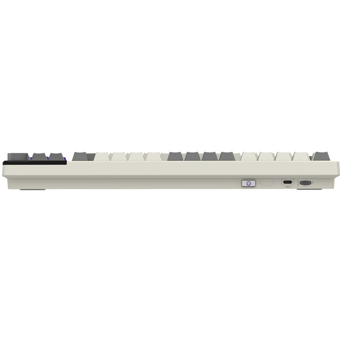 LORGAR KBP70TKLW, Wireless TKL Mechanical Gaming Keyboard Pro, Beige, EN/RU layout