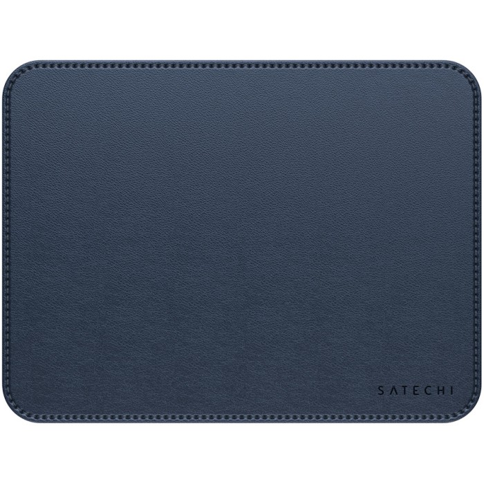 SATECHI Vegan-Leather Premium Mouse Pad (Blue)
