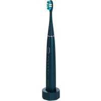 Wireless Tooth Brush, Navy Blue, 3 Brush Heads, 1400mAh, Function: Soft, Clean, Massage, White, Sweep