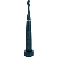 Wireless Tooth Brush, Navy Blue, 3 Brush Heads, 1400mAh, Function: Soft, Clean, Massage, White, Sweep