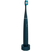 Wireless Tooth Brush, Navy Blue, 3 Brush Heads, 1400mAh, Function: Soft, Clean, Massage, White, Sweep