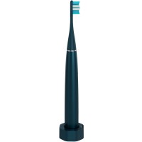 Wireless Tooth Brush, Navy Blue, 3 Brush Heads, 1400mAh, Function: Soft, Clean, Massage, White, Sweep