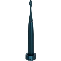 Wireless Tooth Brush, Navy Blue, 3 Brush Heads, 1400mAh, Function: Soft, Clean, Massage, White, Sweep