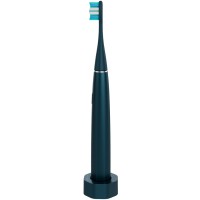Wireless Tooth Brush, Navy Blue, 3 Brush Heads, 1400mAh, Function: Soft, Clean, Massage, White, Sweep