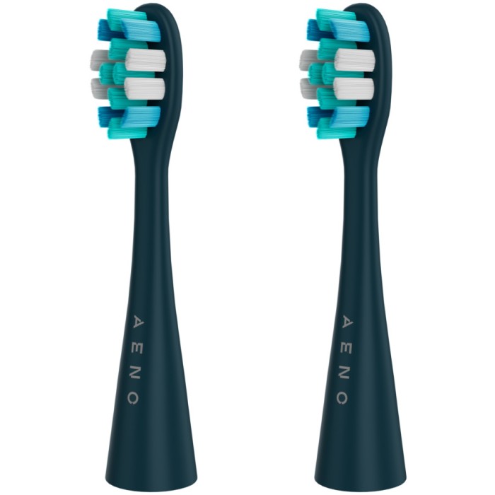 Wireless Tooth Brush, Navy Blue, 3 Brush Heads, 1400mAh, Function: Soft, Clean, Massage, White, Sweep