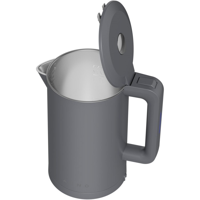 Electric Kettle, gray, 220-240V, 1850-2200W, 1.7L, strix controller