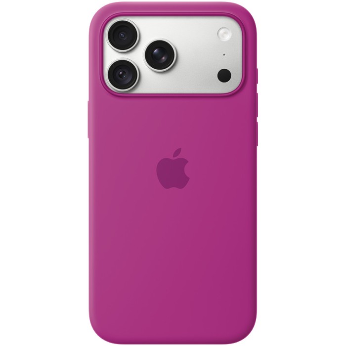 iPhone 18 Pro Max Silicone Case with MagSafe - Magenta, Model A3702