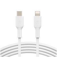 BELKIN Lightning to USB-C Cable PVC, 1M, White