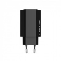 CANYON charger HEXAGON 65 GaN 65W 2xPD 1xQC EU Black